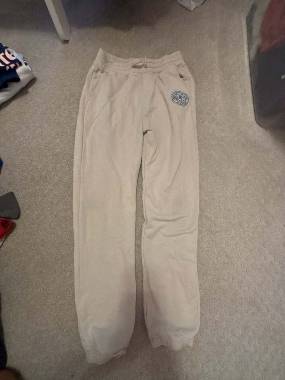 Abercrombie Kids Logo Jogger Sweatpants Size 13/14